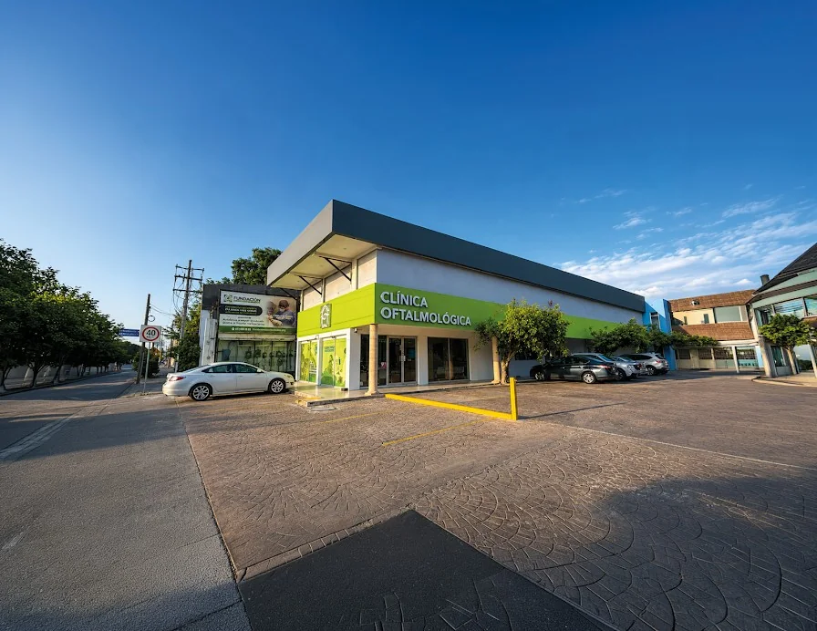Fachada de la Clínica Oftalmológica de la Fundación en Mérida, Yucatán